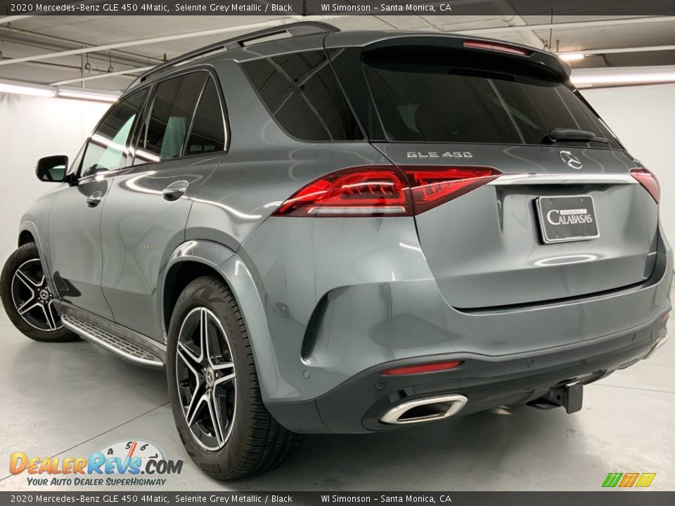 2020 Mercedes-Benz GLE 450 4Matic Selenite Grey Metallic / Black Photo #13