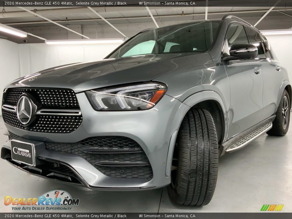 2020 Mercedes-Benz GLE 450 4Matic Selenite Grey Metallic / Black Photo #14