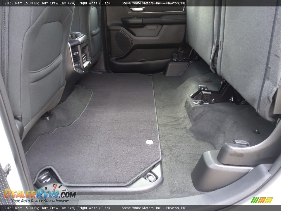 Rear Seat of 2023 Ram 1500 Big Horn Crew Cab 4x4 Photo #15