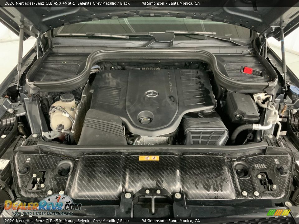 2020 Mercedes-Benz GLE 450 4Matic Selenite Grey Metallic / Black Photo #18