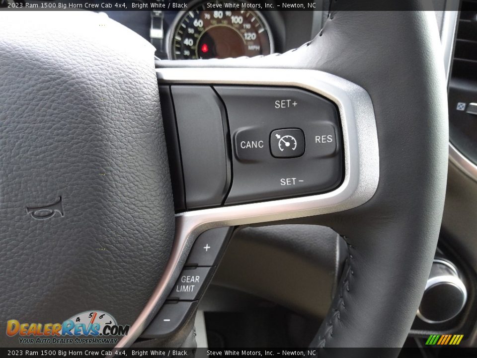 2023 Ram 1500 Big Horn Crew Cab 4x4 Steering Wheel Photo #20