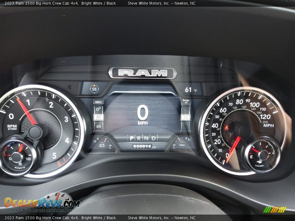 2023 Ram 1500 Big Horn Crew Cab 4x4 Gauges Photo #21