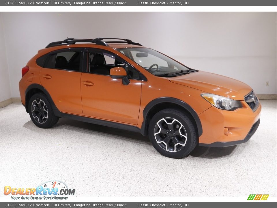 2014 Subaru XV Crosstrek 2.0i Limited Tangerine Orange Pearl / Black Photo #1