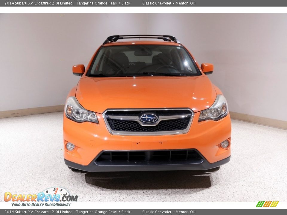 2014 Subaru XV Crosstrek 2.0i Limited Tangerine Orange Pearl / Black Photo #2