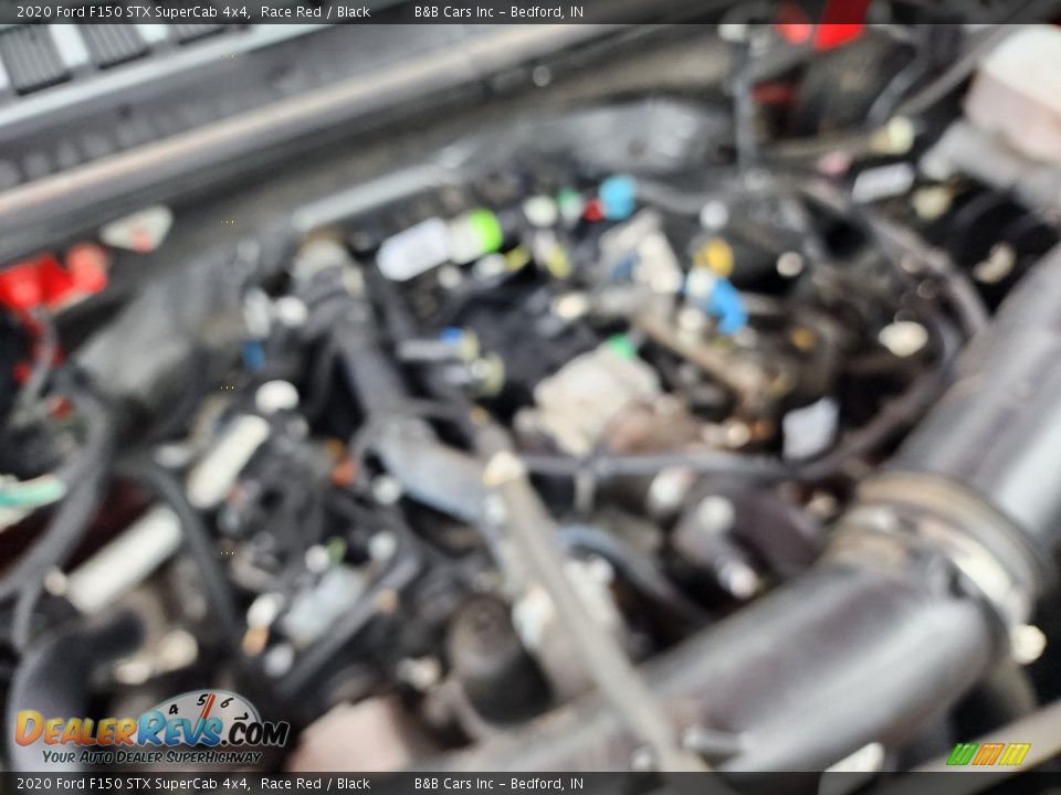 2020 Ford F150 STX SuperCab 4x4 Race Red / Black Photo #18