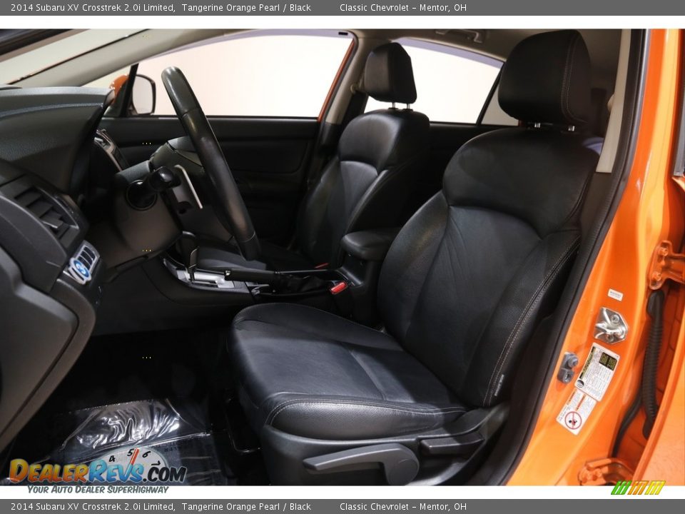 2014 Subaru XV Crosstrek 2.0i Limited Tangerine Orange Pearl / Black Photo #5