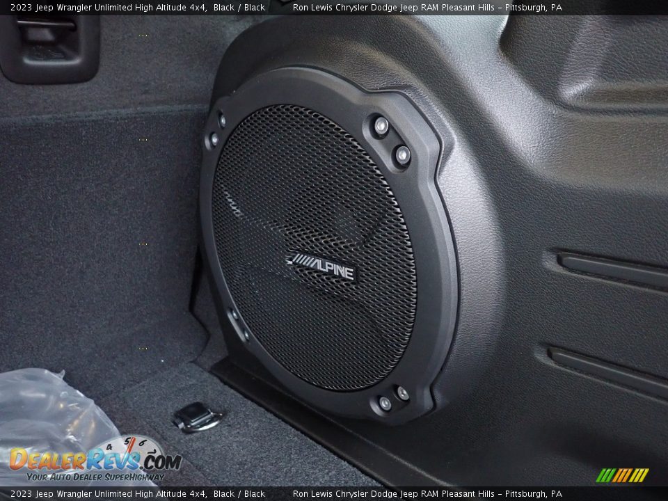 Audio System of 2023 Jeep Wrangler Unlimited High Altitude 4x4 Photo #6