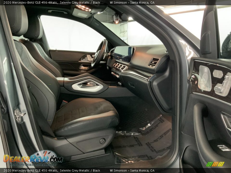 2020 Mercedes-Benz GLE 450 4Matic Selenite Grey Metallic / Black Photo #32