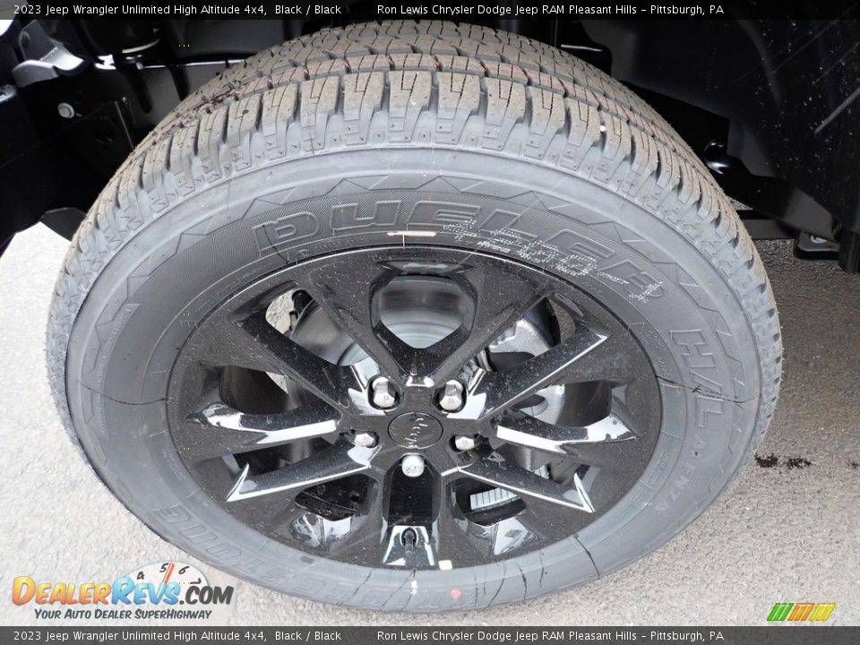 2023 Jeep Wrangler Unlimited High Altitude 4x4 Wheel Photo #11