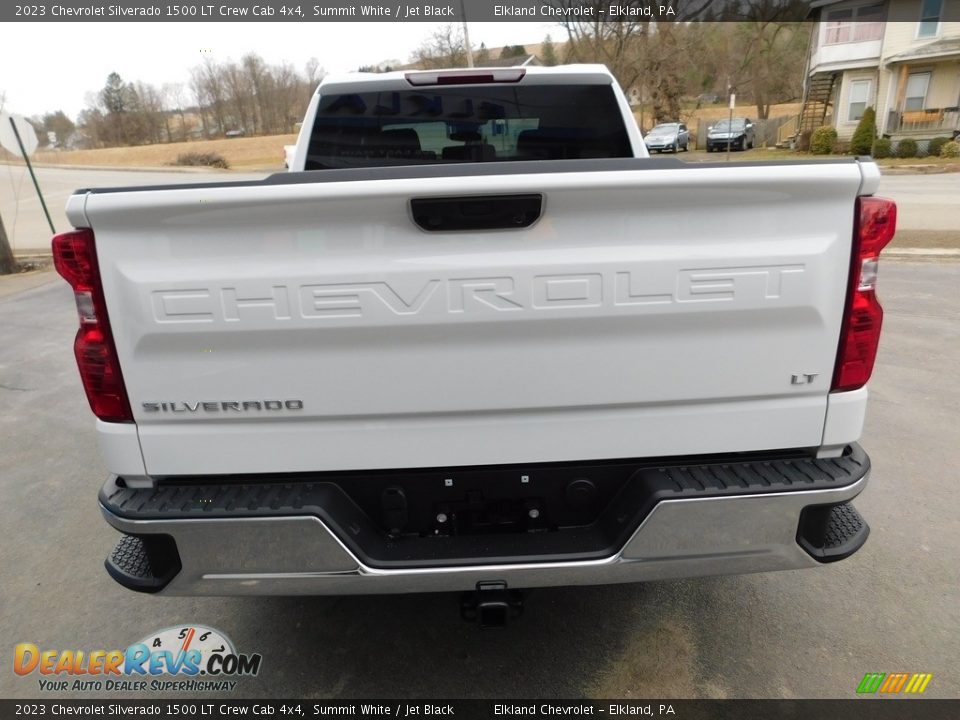 2023 Chevrolet Silverado 1500 LT Crew Cab 4x4 Summit White / Jet Black Photo #8