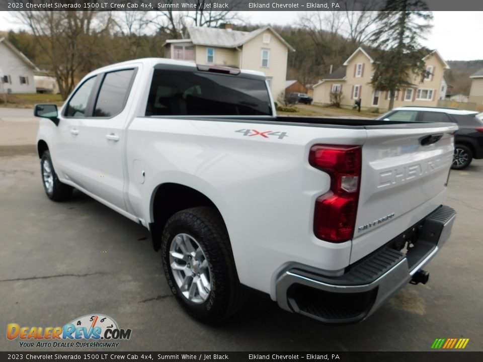 2023 Chevrolet Silverado 1500 LT Crew Cab 4x4 Summit White / Jet Black Photo #9