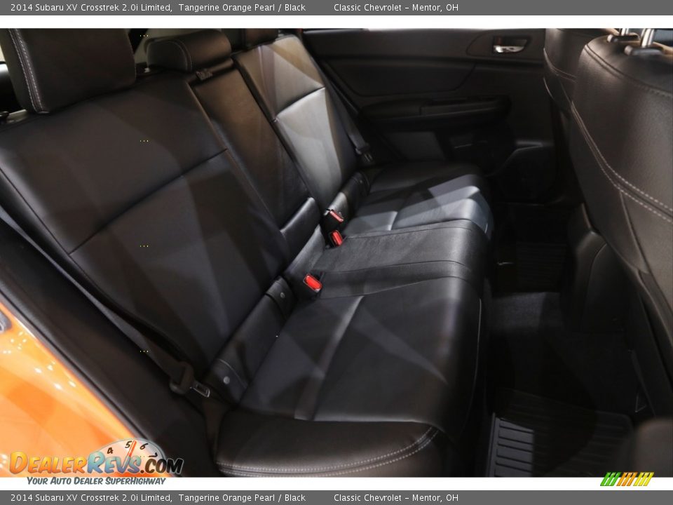 2014 Subaru XV Crosstrek 2.0i Limited Tangerine Orange Pearl / Black Photo #17
