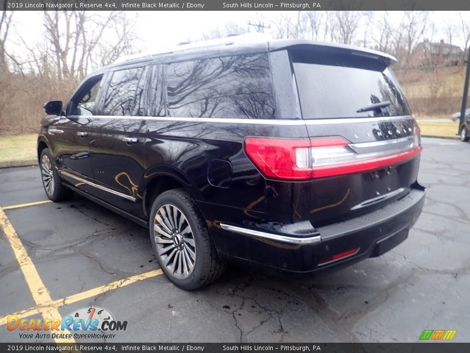 2019 Lincoln Navigator L Reserve 4x4 Infinite Black Metallic / Ebony Photo #2