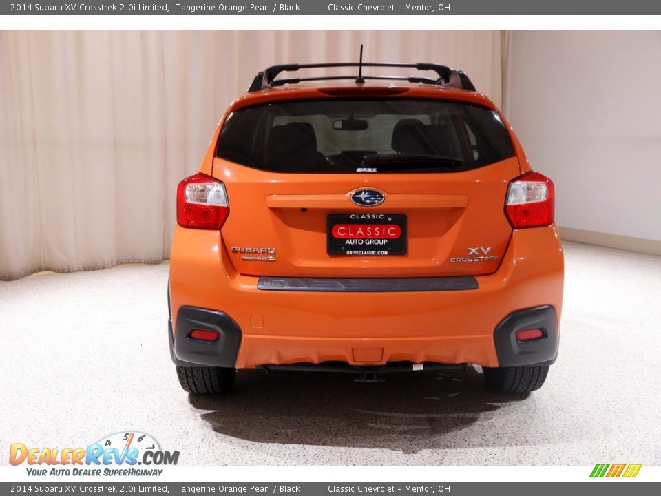 2014 Subaru XV Crosstrek 2.0i Limited Tangerine Orange Pearl / Black Photo #19