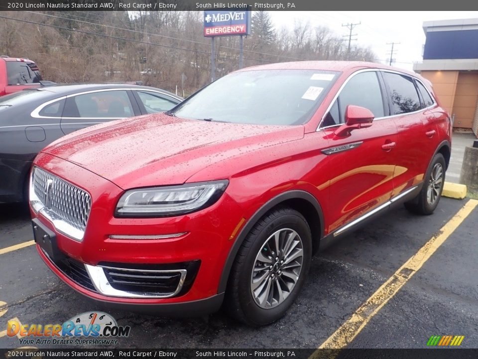 2020 Lincoln Nautilus Standard AWD Red Carpet / Ebony Photo #1