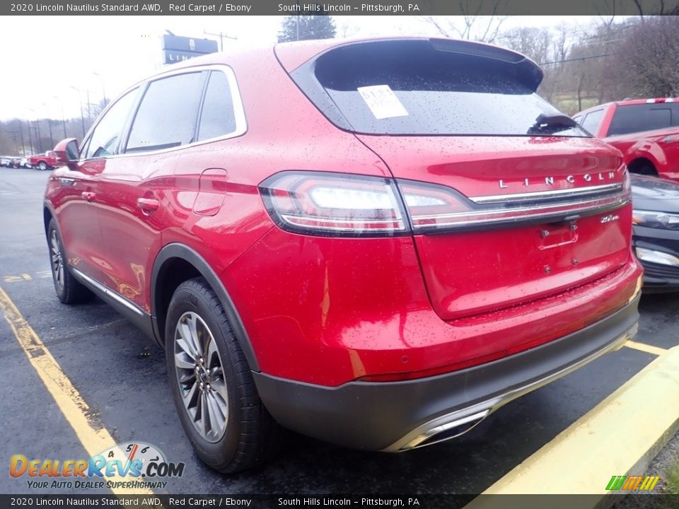 2020 Lincoln Nautilus Standard AWD Red Carpet / Ebony Photo #2