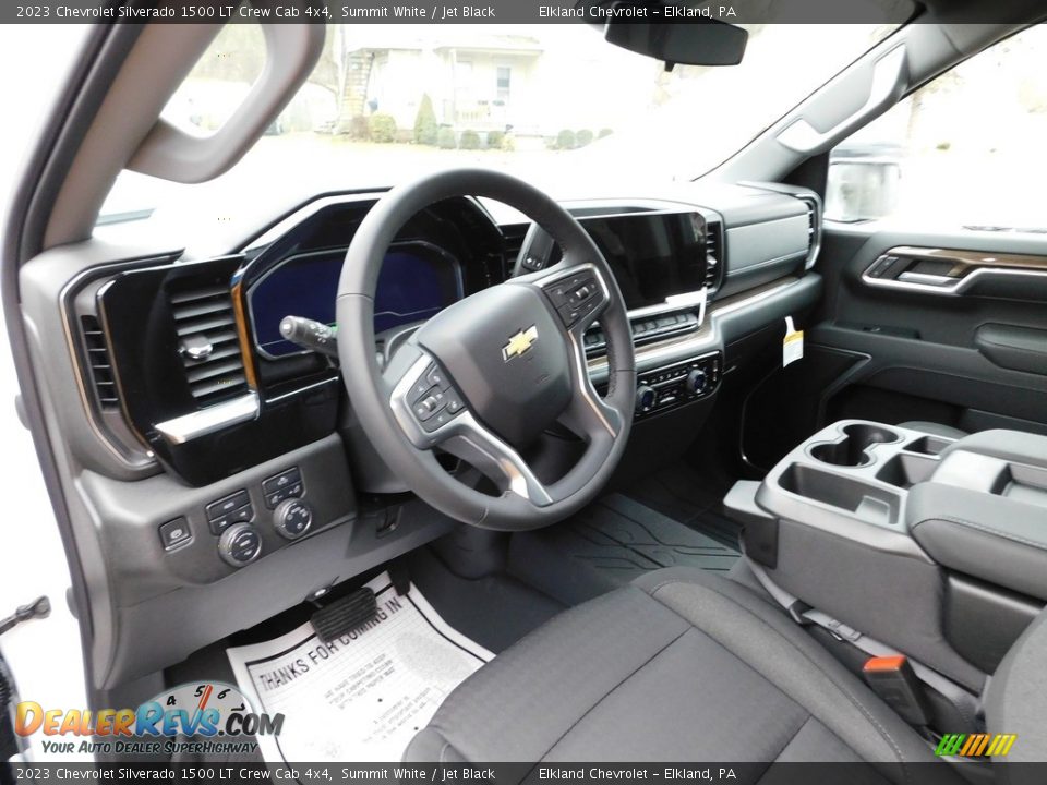 Front Seat of 2023 Chevrolet Silverado 1500 LT Crew Cab 4x4 Photo #19