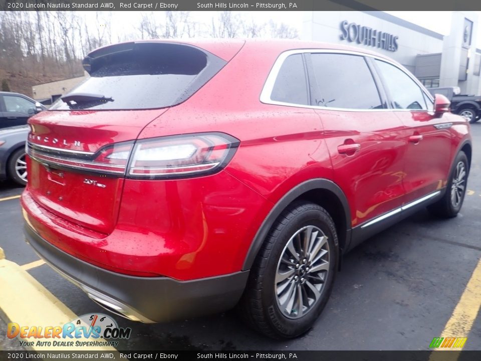 2020 Lincoln Nautilus Standard AWD Red Carpet / Ebony Photo #3