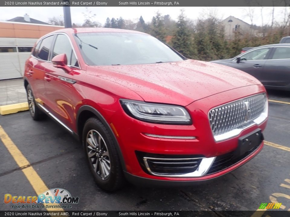 2020 Lincoln Nautilus Standard AWD Red Carpet / Ebony Photo #4