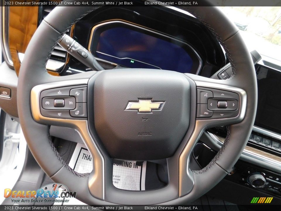 2023 Chevrolet Silverado 1500 LT Crew Cab 4x4 Steering Wheel Photo #21