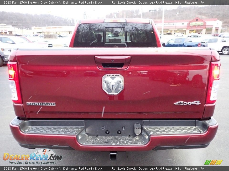 2023 Ram 1500 Big Horn Crew Cab 4x4 Delmonico Red Pearl / Black Photo #4