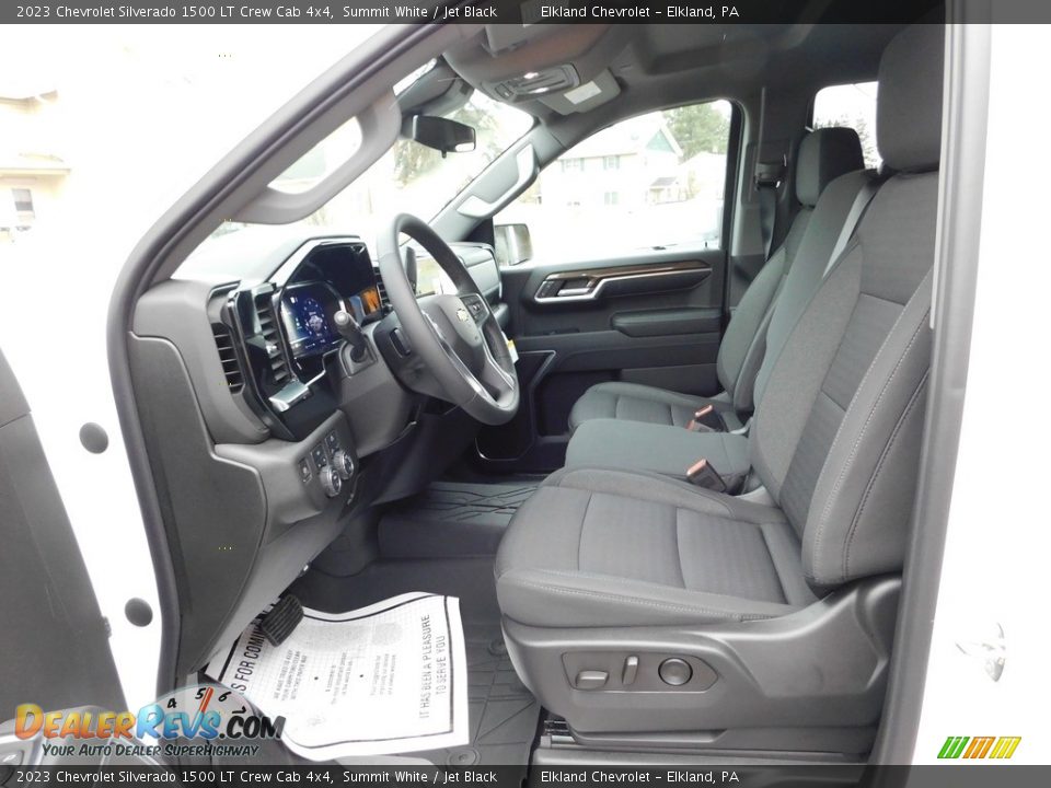 Front Seat of 2023 Chevrolet Silverado 1500 LT Crew Cab 4x4 Photo #36