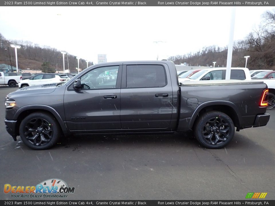 Granite Crystal Metallic 2023 Ram 1500 Limited Night Edition Crew Cab 4x4 Photo #2