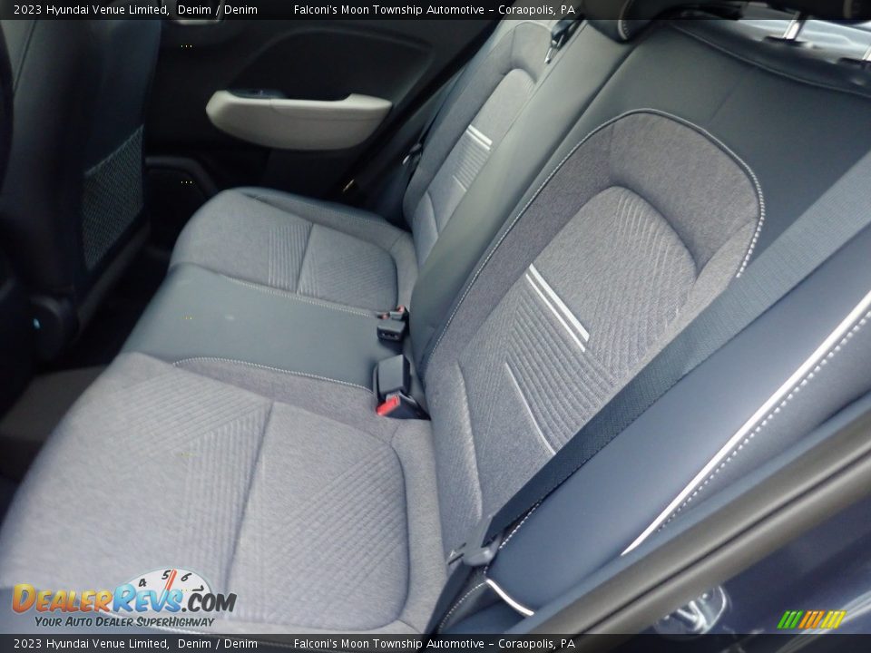 Rear Seat of 2023 Hyundai Venue Limited Photo #12