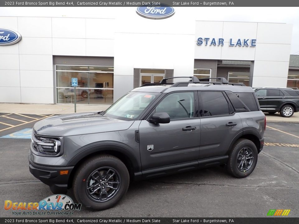 2023 Ford Bronco Sport Big Bend 4x4 Carbonized Gray Metallic / Medium Dark Slate Photo #1