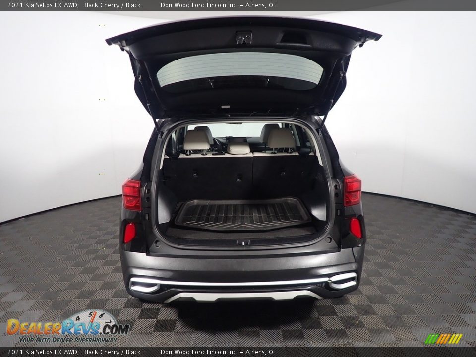2021 Kia Seltos EX AWD Black Cherry / Black Photo #15