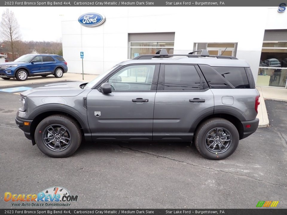 Carbonized Gray Metallic 2023 Ford Bronco Sport Big Bend 4x4 Photo #2