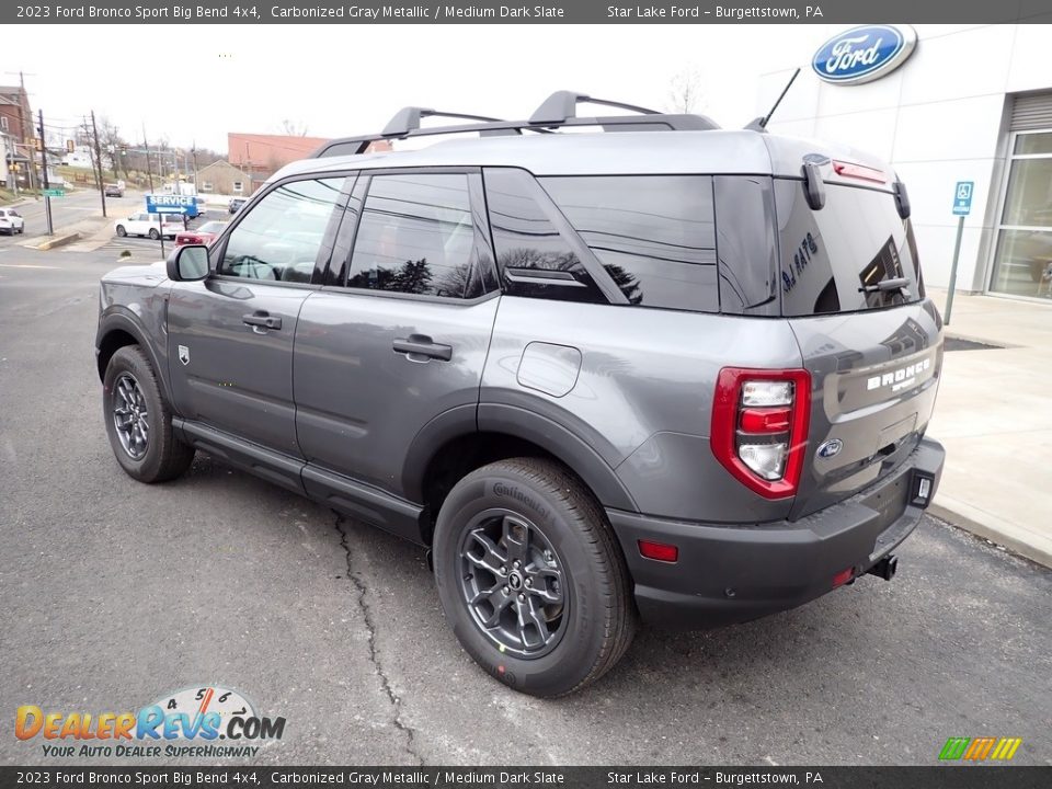 Carbonized Gray Metallic 2023 Ford Bronco Sport Big Bend 4x4 Photo #3