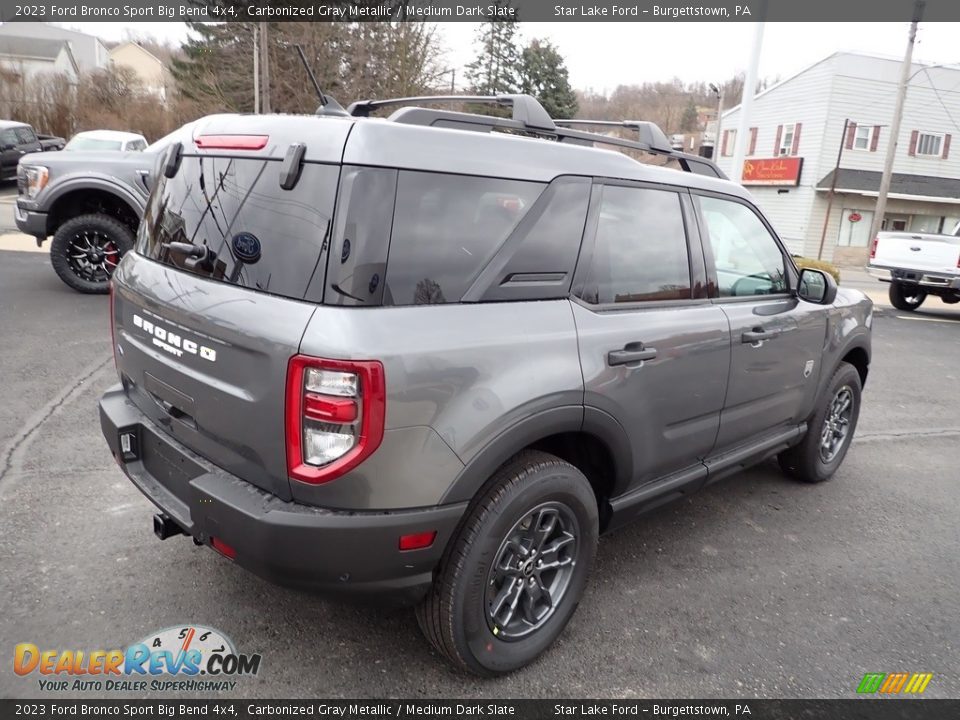 Carbonized Gray Metallic 2023 Ford Bronco Sport Big Bend 4x4 Photo #5