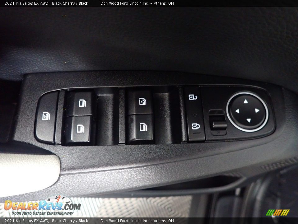 2021 Kia Seltos EX AWD Black Cherry / Black Photo #20