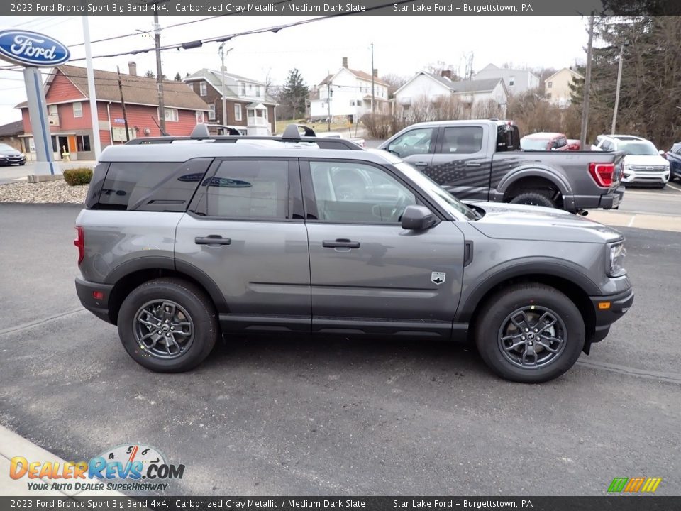 Carbonized Gray Metallic 2023 Ford Bronco Sport Big Bend 4x4 Photo #6