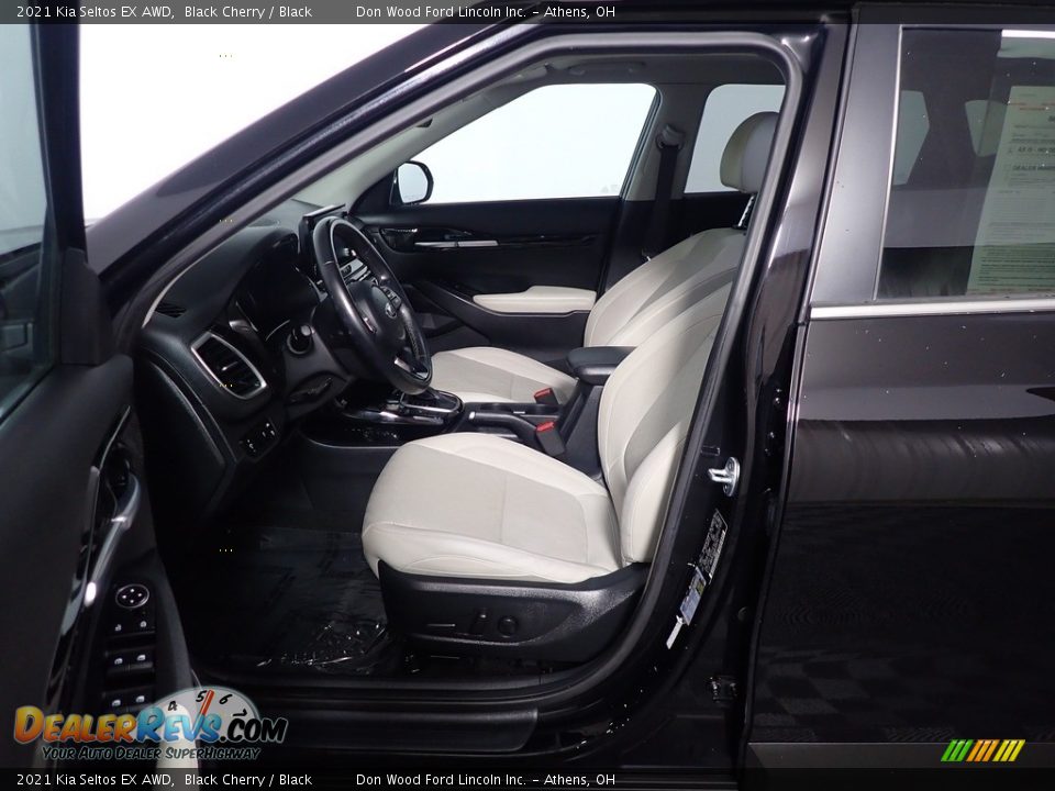 2021 Kia Seltos EX AWD Black Cherry / Black Photo #21
