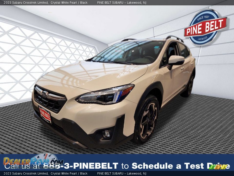 2023 Subaru Crosstrek Limited Crystal White Pearl / Black Photo #1