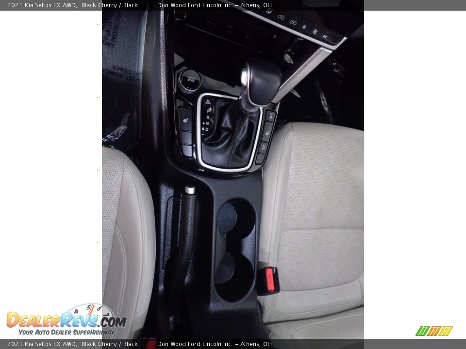 2021 Kia Seltos EX AWD Black Cherry / Black Photo #31