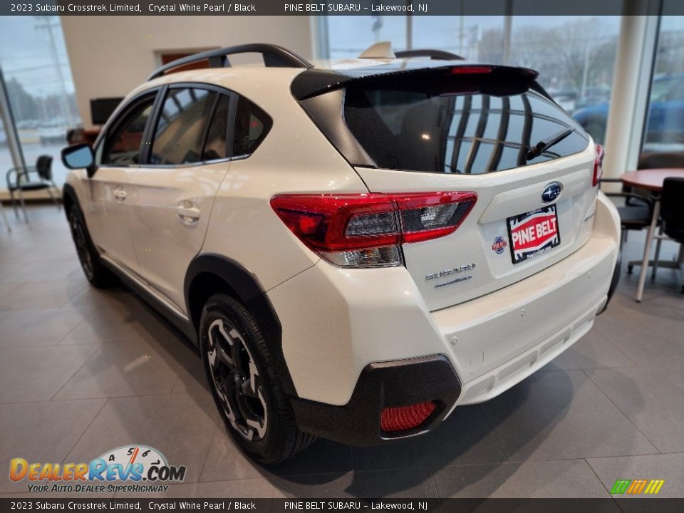 2023 Subaru Crosstrek Limited Crystal White Pearl / Black Photo #3