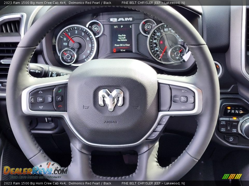 2023 Ram 1500 Big Horn Crew Cab 4x4 Steering Wheel Photo #9