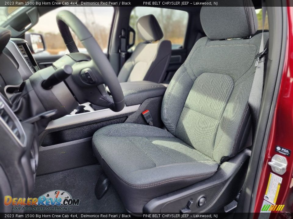 Front Seat of 2023 Ram 1500 Big Horn Crew Cab 4x4 Photo #13