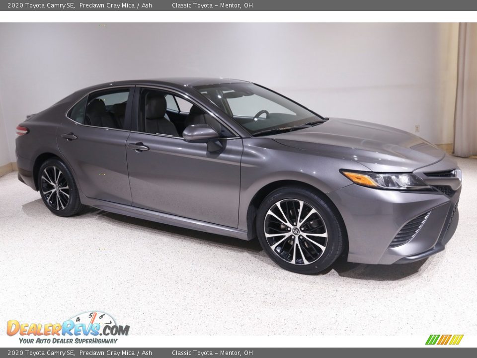 2020 Toyota Camry SE Predawn Gray Mica / Ash Photo #1