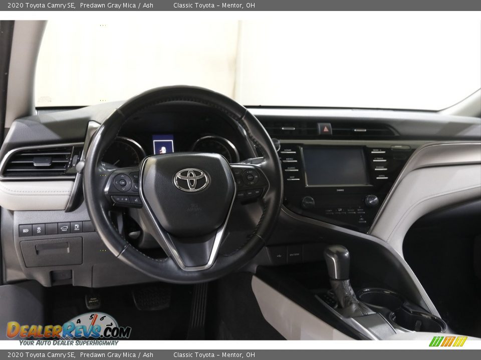 2020 Toyota Camry SE Predawn Gray Mica / Ash Photo #6