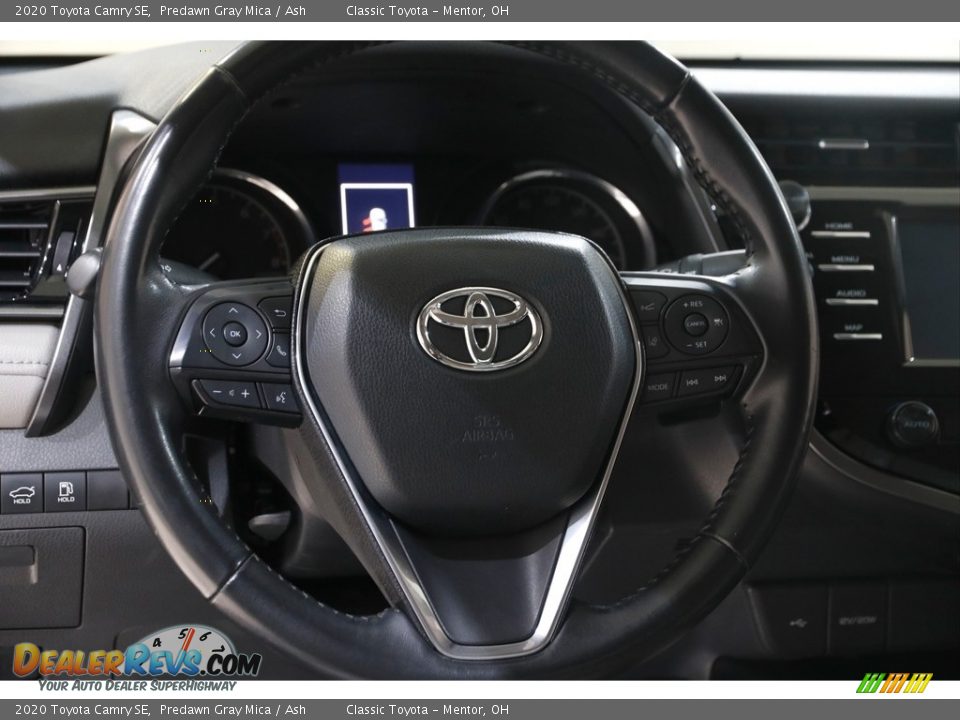 2020 Toyota Camry SE Predawn Gray Mica / Ash Photo #7