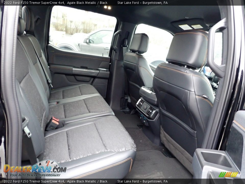 2022 Ford F150 Tremor SuperCrew 4x4 Agate Black Metallic / Black Photo #11