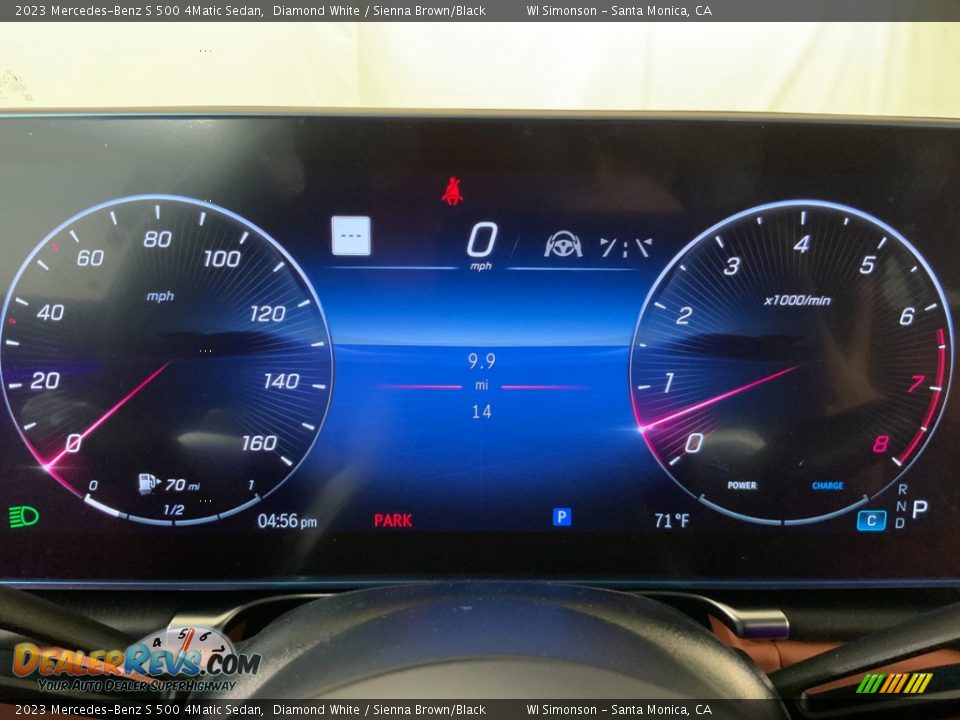 2023 Mercedes-Benz S 500 4Matic Sedan Gauges Photo #16