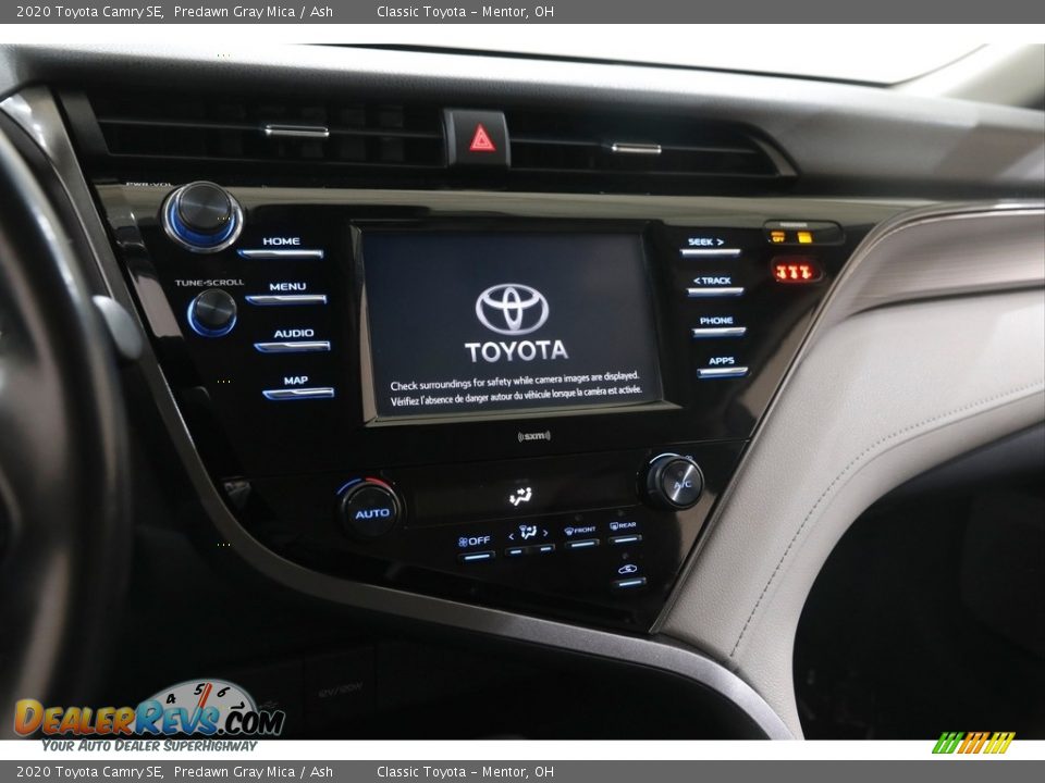 2020 Toyota Camry SE Predawn Gray Mica / Ash Photo #9