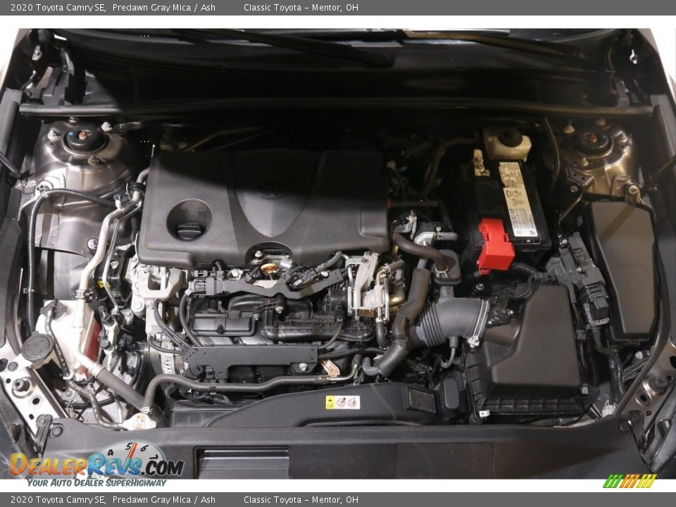 2020 Toyota Camry SE Predawn Gray Mica / Ash Photo #17