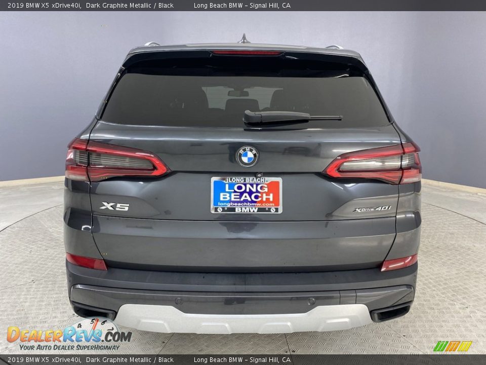 2019 BMW X5 xDrive40i Dark Graphite Metallic / Black Photo #4