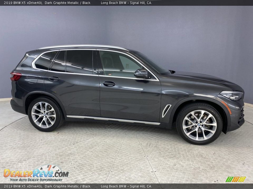 2019 BMW X5 xDrive40i Dark Graphite Metallic / Black Photo #5